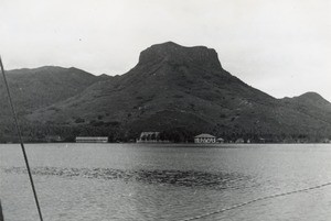 School, church and boarding school of Uturoa, Raiatea island