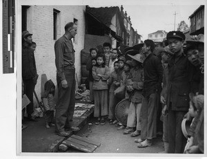 Fr. J. McDonald at Wuzhou, China, 1948