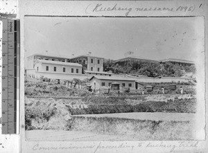 Commissioners processing to trial, Kucheng, Fujian, China,1895