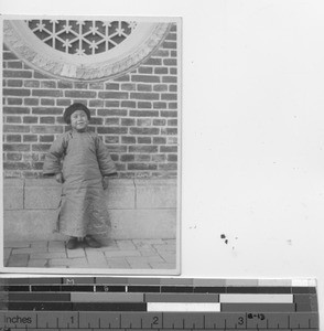 The daughter of a teacher at Fushun, China, 1934