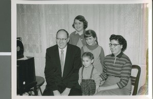 The Bob Hare Family, Vienna, Austria, 1960