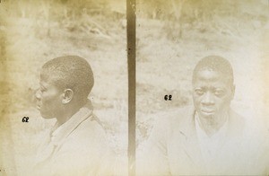 Ben, driver of the french mission, in Sesheke, Barotseland, Zambia