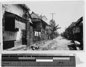 Street scene, Malabon, Philippines, ca. 1920-1940