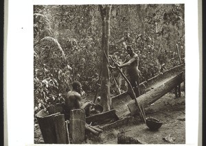 A treadmill for palm oil in Nyasoso