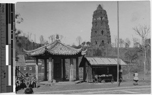 Unknown Chinese buildings, Hong Kong, China, ca.1920