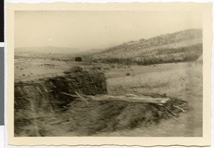 Landscape in the Guder Valley, Ethiopia, 1952