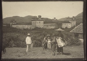 Chinese house inhabited by ca. 100 families opposite the mission station