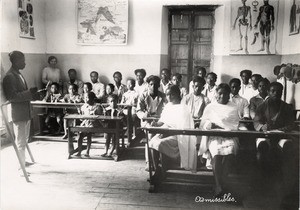 Eligible candidates in school Benjamin Escande in Ambositra, Madagascar