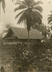 Mission house in Lambarene, Gabon