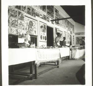 Ausstellung für Lehrerkonferenz, Mai 1938. Besonders wichtig war Herrn Krauss, dass alle Lehrer sich von der grossen Auswahl unserer Anschauungs-Unterrichts-Bilder überzeugen konnten