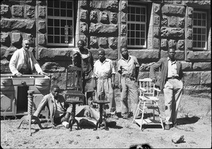 Carpentry workshop in Leloaleng