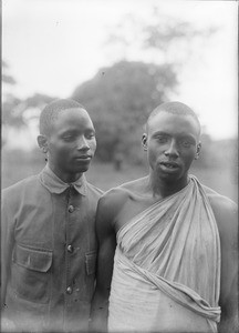 Two African young men, Tanzania, ca.1893-1920