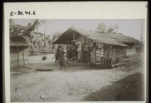 African hut in the Lungasi region