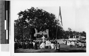 Outdoor mass, Oceania, 1940