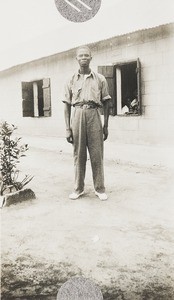 Alfred, senior dispensary boy, Nigeria, ca. 1925