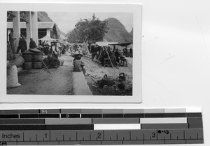 Market day at Yunfu, China,1936