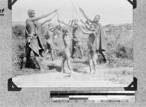 Group of boys, Elindele, South Africa, 1898