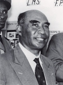 Reverend Titus Rasendrahasina, in Antananarivo, Madagascar