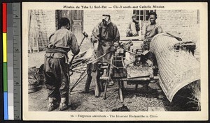 Itinerant blacksmiths, China, ca.1920-1940