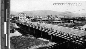 Sanjo-Ohashi bridge, Kyoto, Japan, ca. 1920-1940