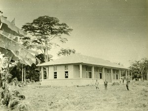 House for women in the leper-house of Ebeigne, in Gabon