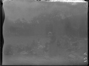 House under construction, Mhinga, South Africa, ca. 1892-1901