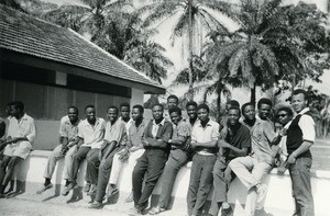 Secondary school of Libamba, in Cameroon