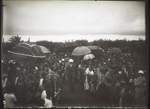 Dedication of the new teachers' training college in Akropong 1928