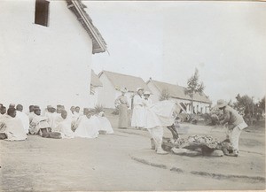 Leper-house in Manankavaly, Madagascar