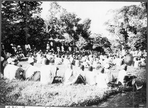 Evangelization journey of the teachers' seminar, Marangu, Tanzania, ca. 1927-1938