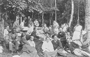 Kotagiri, South India. Missionary Conference, June 10-24, 1908. From an outing to the Tiger For