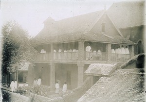 Girls'school of miss Magnus in Fianarantsoa, Madagascar