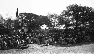 Blue Cross meeting, Antioka, Mozambique