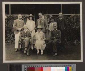 Distinguished Group, Kikuyu, Kenya, August 1926