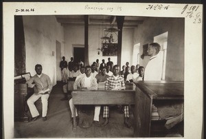 Classroom in the Akropong Seminary