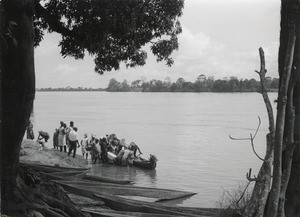 Along the Ogooue river, in Gabon