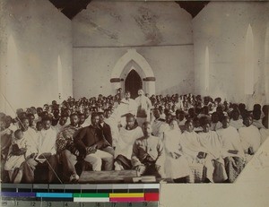 Quarterly meeting in Soatanana Church, Soatanana, Madagascar, ca.1910