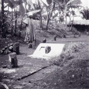 Cemetery of Bamum kings, in Cameroon