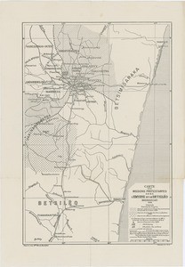 Map of Protestant missions in Emyrne and Betsileo (Madagascar), 1899