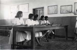 School of domestic science, in Madagascar