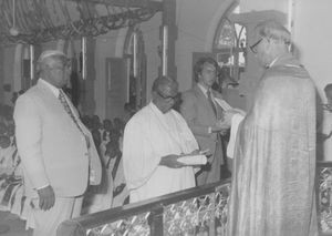 ALC, Tamil Nadu, South India. Consecration of President Dorairaj Peter to Bishop, Cuddalore Chu