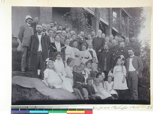 Missionary conference in Betafo, Madagascar, 1910