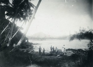 Entrance to the river in Houailou