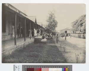 Central African Rifles returning to base, Malawi, ca.1916