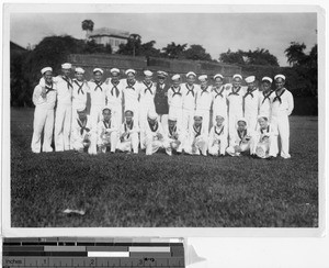 De la Salle Sea Scouts, Manila, Philippines, 1931