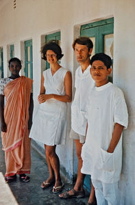 DBLM, Nilphamari Leprosy Hospital, Bangladesh. The Leaders, Ruth and Jens Kristian Egedal with