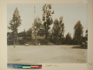 French residence in Ambositra, Madagascar, 1901