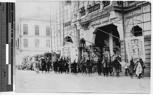 Parade in Hong Kong, China, ca.1920