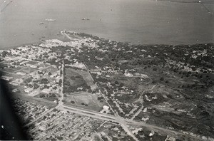 Aerial view of Mahajanga, Madagascar