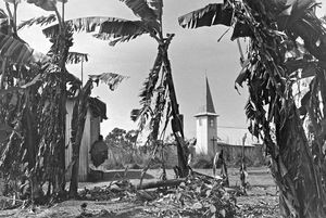 Ibura Church, the Kagera Region, Tanzania, 1967. A year after the church was finished it was st